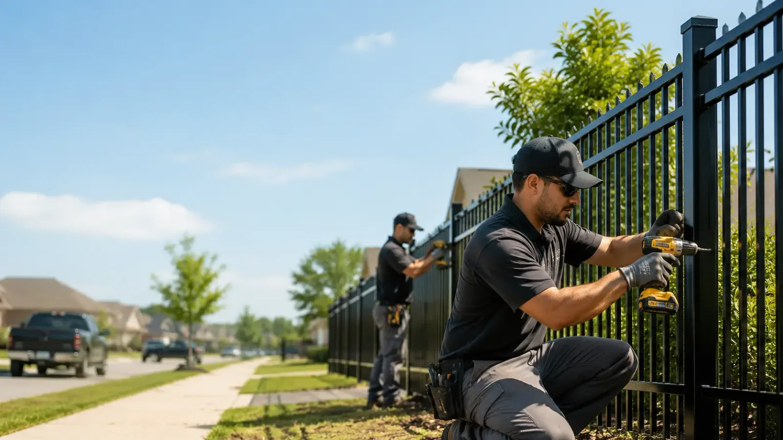 Metal Fence Installation in Escondido, CA